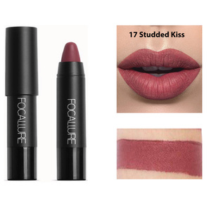 FA 22 - Focallure Matte Lips Crayon Lipstick - 17 Studded Kiss