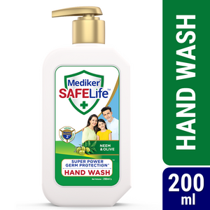 Mediker SafeLife Hand Wash 200ml Pump