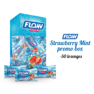 FLOW Strawberry Mint - Promo Box (50 pcs)