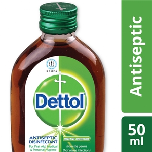 Dettol Antiseptic Liquid 50ml (Brown)