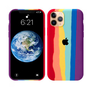 iPhone 12 Pro max Rainbow Silicone