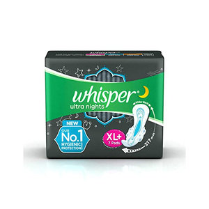 Whisper Ultra 7 Pieces (XL Plus) Sanitary pads for women