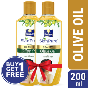 Parachute SkinPure Beauty Olive Oil 200ml (Buy 1 Get 1 FREE)