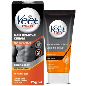 Veet Hair Removal Cream 25gm Normal Skin For Men