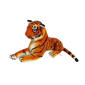 Tiger Animal Plush Doll Cloth Kids Simulation Stuffed Toy (Size- 1)