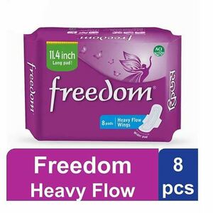 Freedom Heavy Flow Wings 8 pads