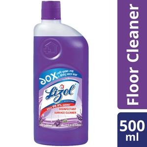 Lizol Floor Cleaner 500ml Lavender Disinfectant Surface Cleaner