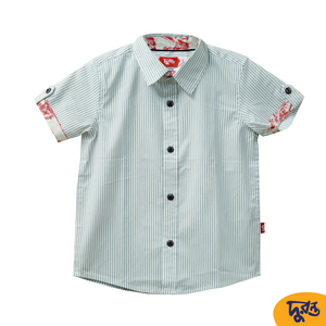 Duronto - Stripe 100 Cotton Shirt Toddler Boys (00021)