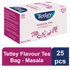 Tetley Flavour Tea Bag - Masala 25s/50g
