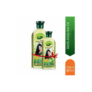 Dabur Methi Amla Non-Sticky Hair Oil 200 ml (Get Methi Amla 40 ml Free)